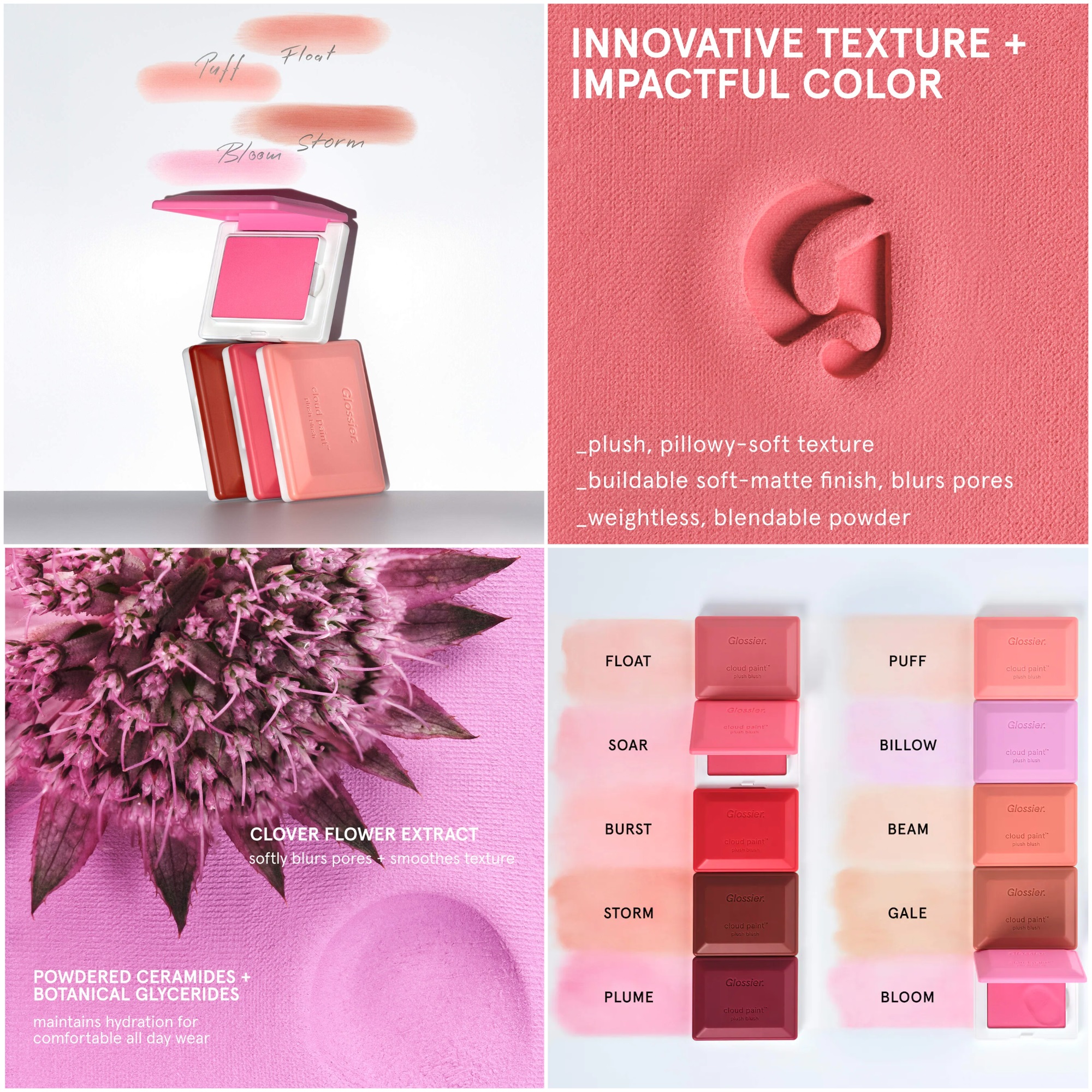 Glossier Cloud Paint Plush Blush Glossier Cloud Paint Plush Blush