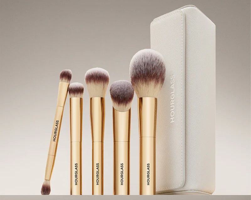 Hourglass Face and Eye Travel Brush Set Hourglass Face and Eye Travel Brush Set
