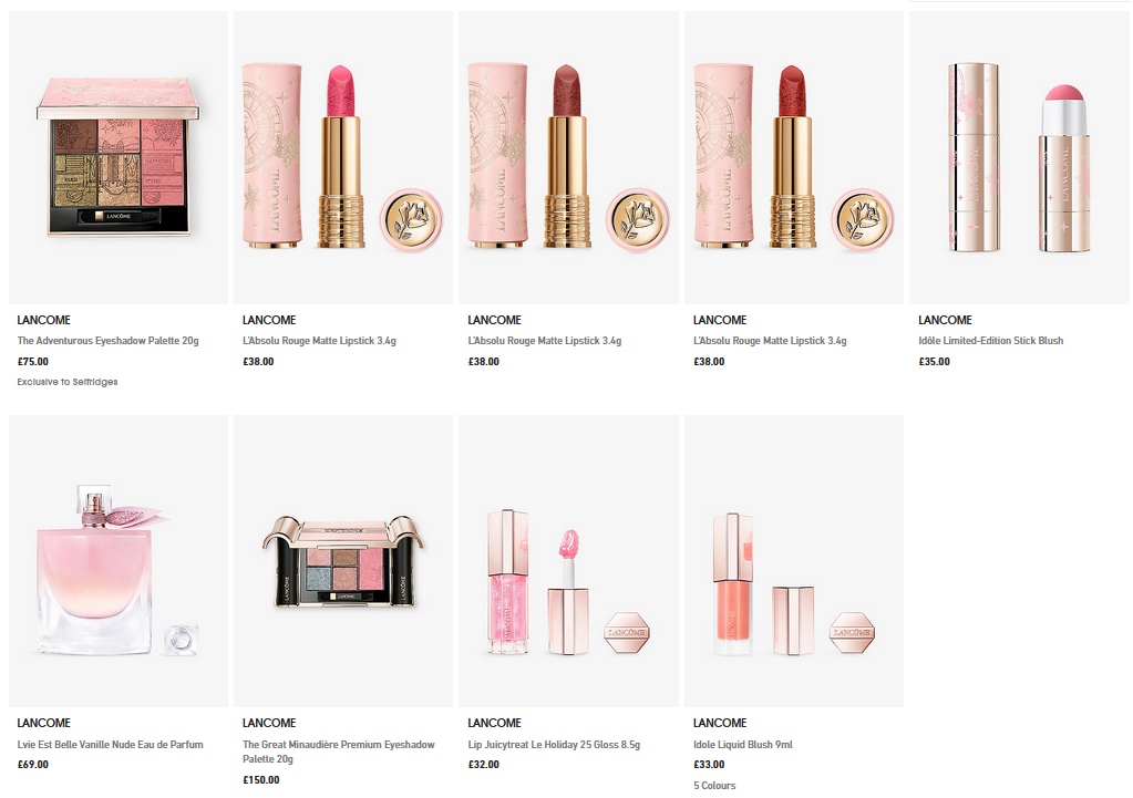 Lancôme Holiday 2025 Collection Lancôme Holiday 2025 Collection