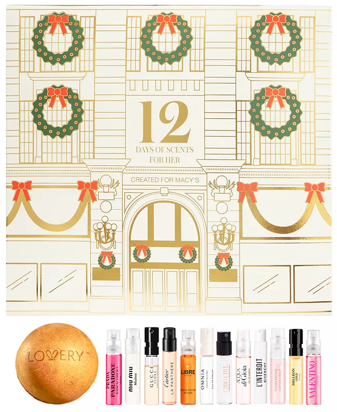 Macy’s 12 Days of Scent For Her Advent Calendar Fragrance Set Macy’s 12 Days of Scent For Her Advent Calendar Fragrance Set