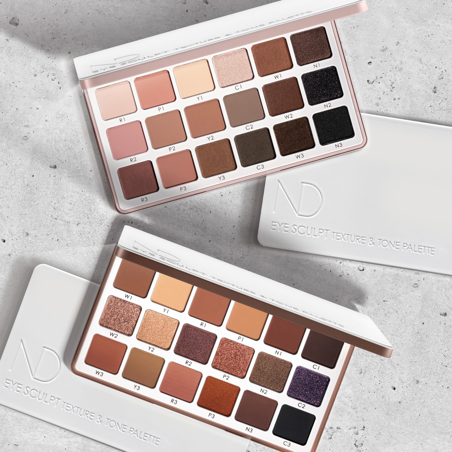 Natasha Denona Eye Sculpt Texture & Tone Midi+ Eyeshadow Palettes Natasha Denona Eye Sculpt Texture & Tone Midi+ Eyeshadow Palettes