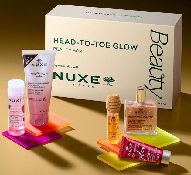 Next x Nuxe Head to Toe Glow Beauty Box 2025