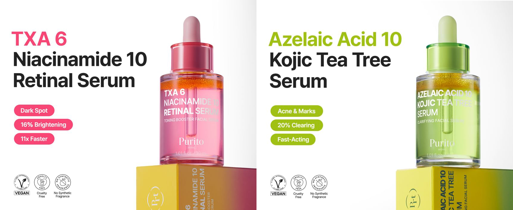 New launches from Purito New launches from Purito