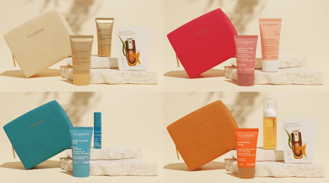 Clarins Moisturiser Gift Set Clarins Moisturiser Gift Set