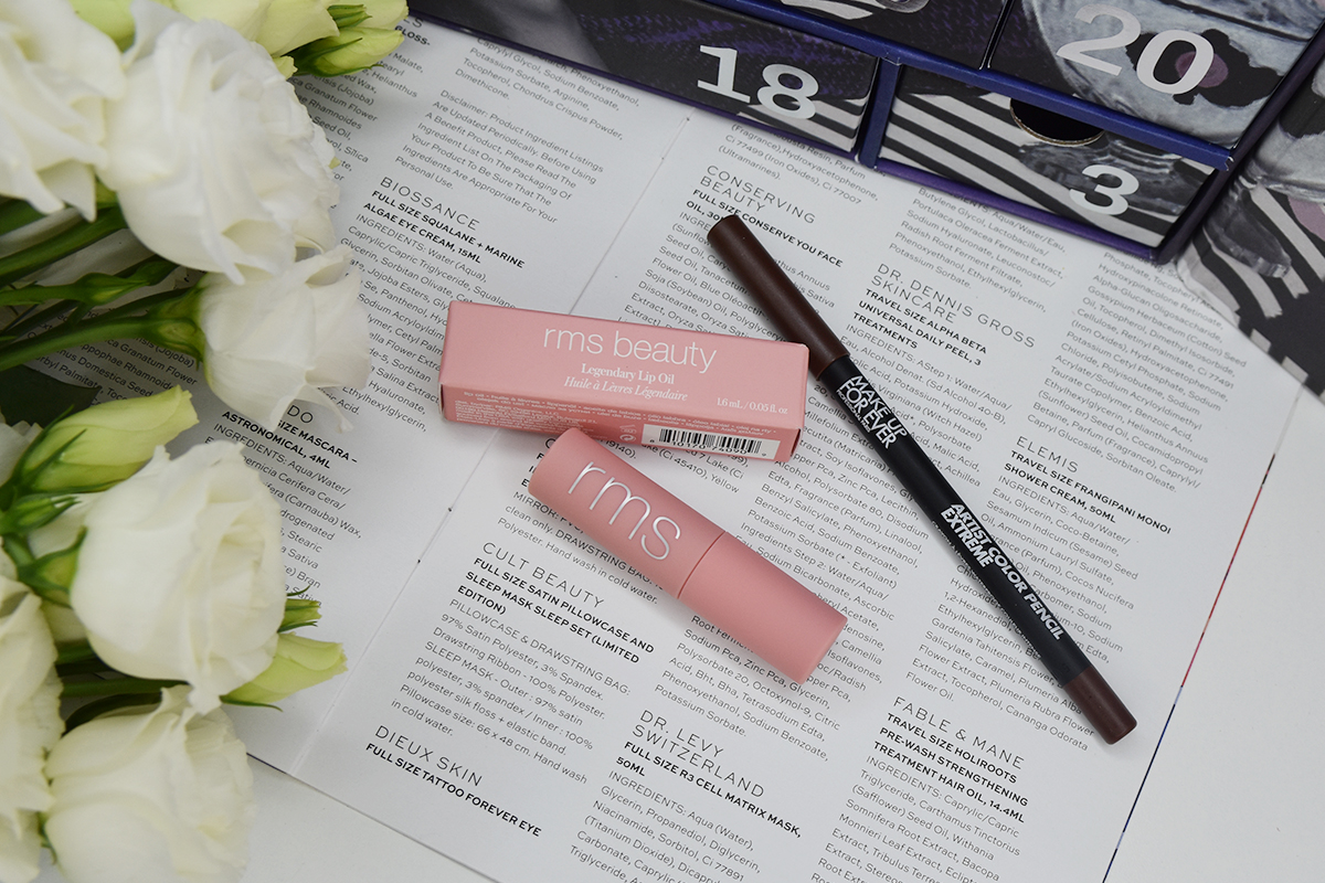 RMS Beauty Legendary Lip Oil and MAKE UP FOR EVER Artist Color Pencil Extreme RMS Beauty Legendary Lip Oil and MAKE UP FOR EVER Artist Color Pencil Extreme