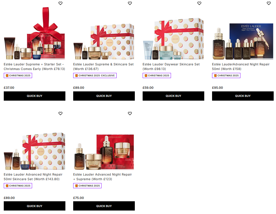 Estée Lauder Holiday 2025 Gift Sets Estée Lauder Holiday 2025 Gift Sets