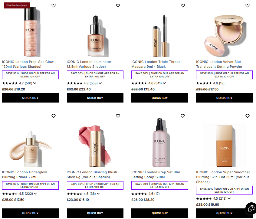 30% off ICONIC London at Lookfantastic 30% off ICONIC London at Lookfantastic