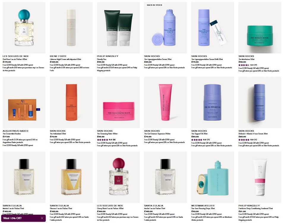 Gift with purchase offers at Liberty London Gift with purchase offers at Liberty London