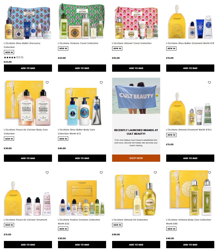 L'Occitane Christmas 2025 Collection at Cult Beauty L'Occitane Christmas 2025 Collection at Cult Beauty