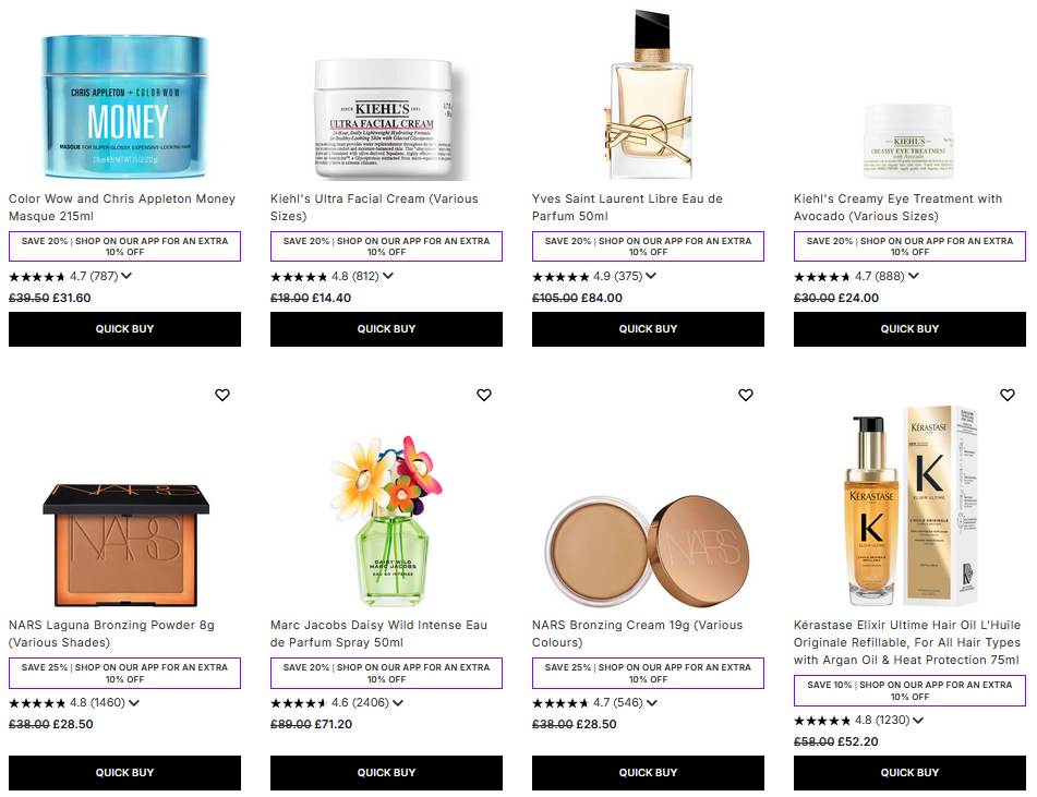 Up to 30% off selected at Lookfantastic Up to 30% off selected at Lookfantastic