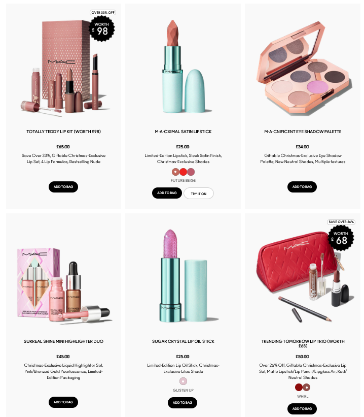 MAC Holiday 2025 Collection MAC Holiday 2025 Collection