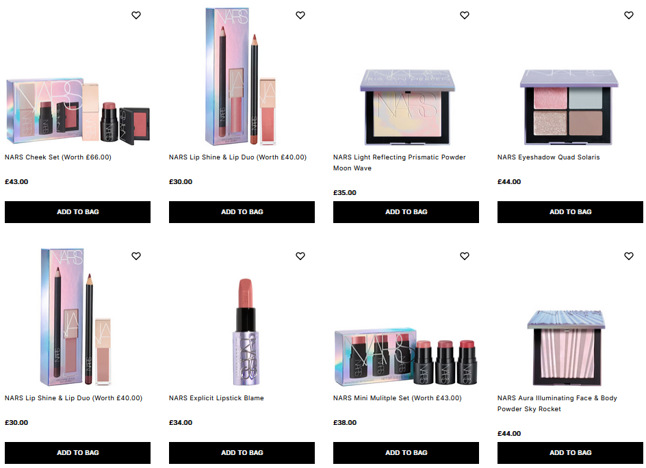 NARS Holiday 2025 Collection NARS Holiday 2025 Collection