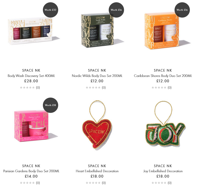 Space NK Holiday 2025 Gift Sets Space NK Holiday 2025 Gift Sets