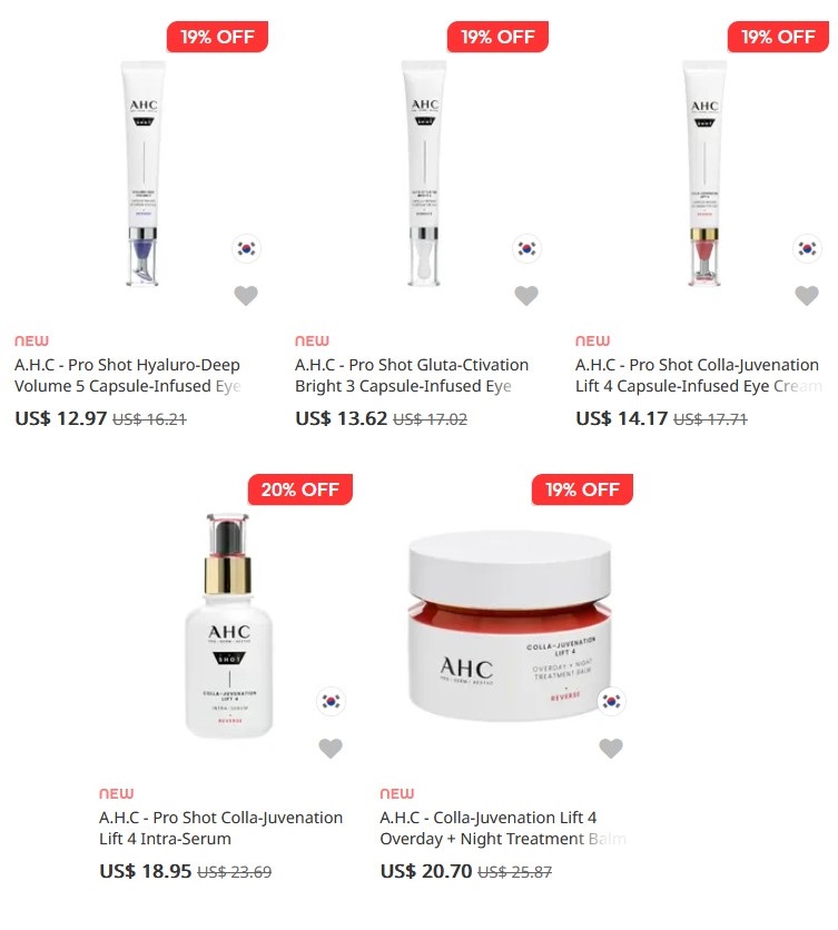 A.H.C Pro Shot Collection A.H.C Pro Shot Collection