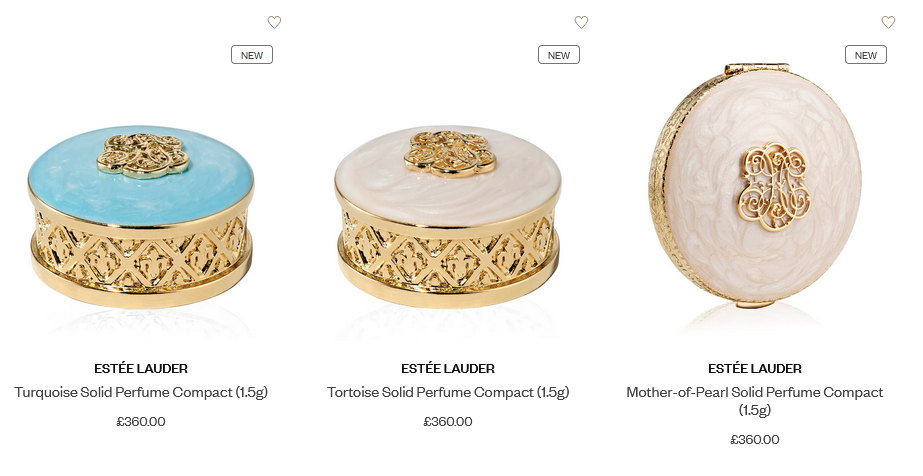 Estée Lauder Perfume Compacts