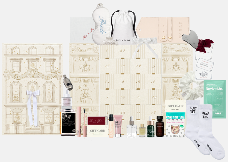 Gigi & Olive Bridal Advent Calendar 2025 Gigi & Olive Bridal Advent Calendar 2025