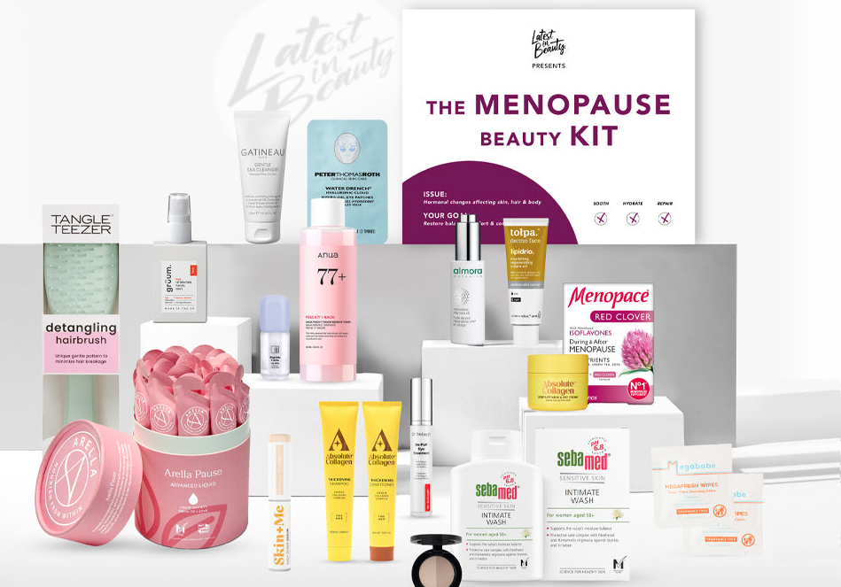 Latest in Beauty The Menopause Beauty Kit 2025