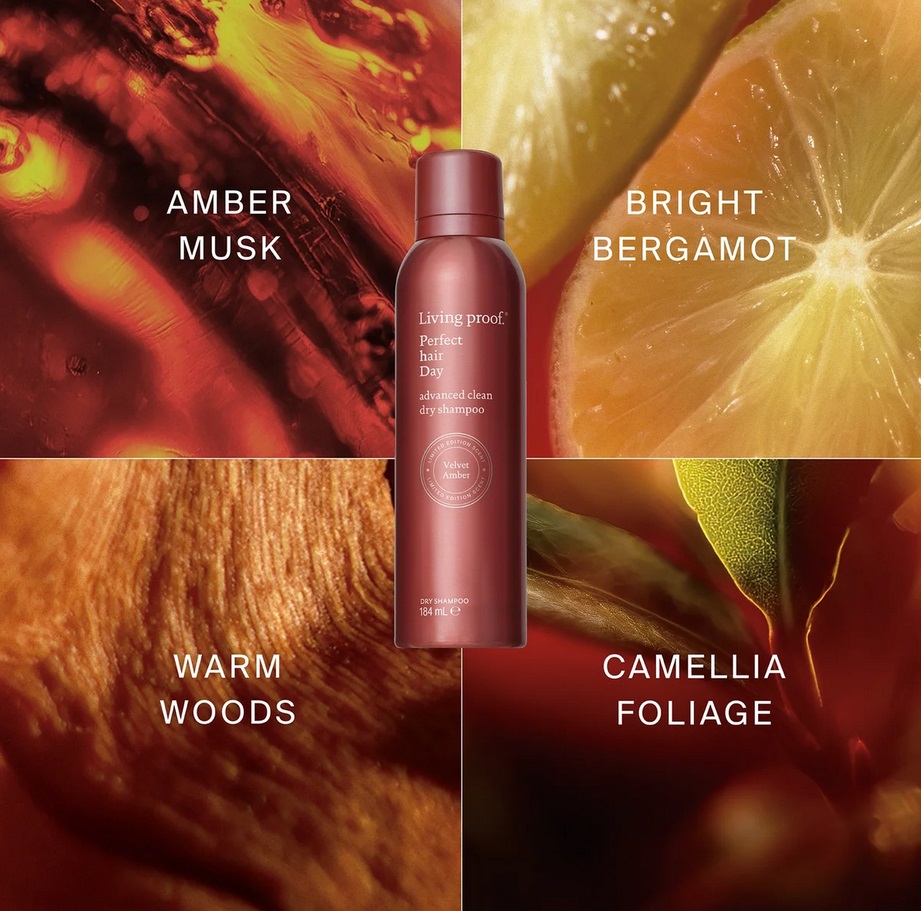 Living Proof (PhD) Perfect hair Day Advanced Clean Dry Shampoo — Limited Edition Velvet Amber