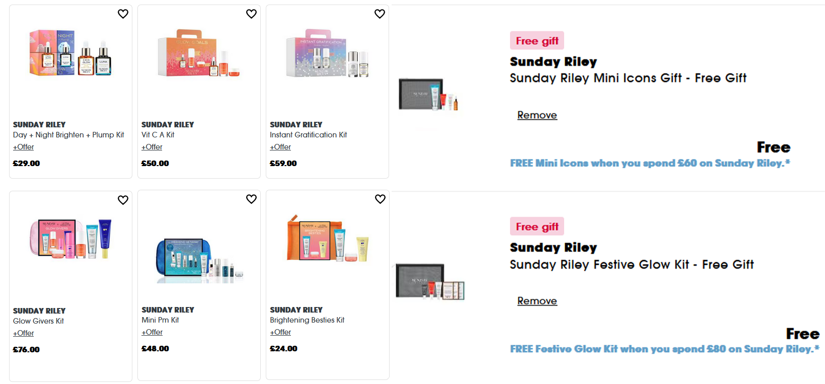 15% off Sunday Riley Gift Sets at Sephora UK 15% off Sunday Riley Gift Sets at Sephora UK