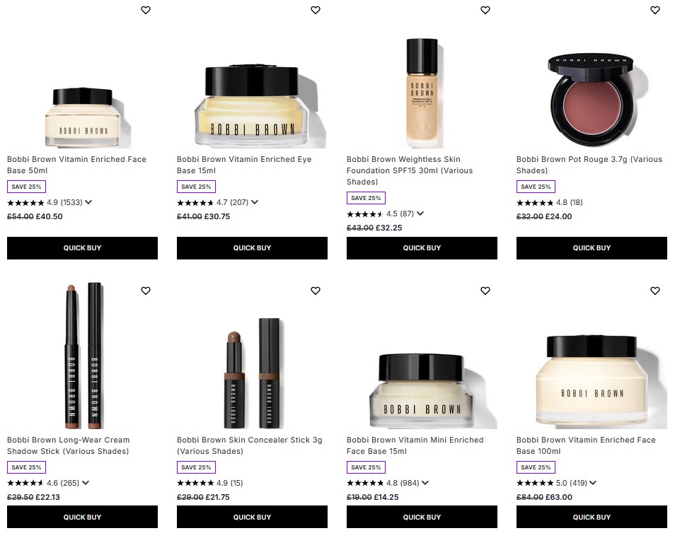 25% off Bobbi Brown at Lookfantastic 25% off Bobbi Brown at Lookfantastic