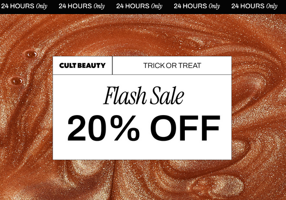 20% off your £50 haul at Cult Beauty 20% off your £50 haul at Cult Beauty