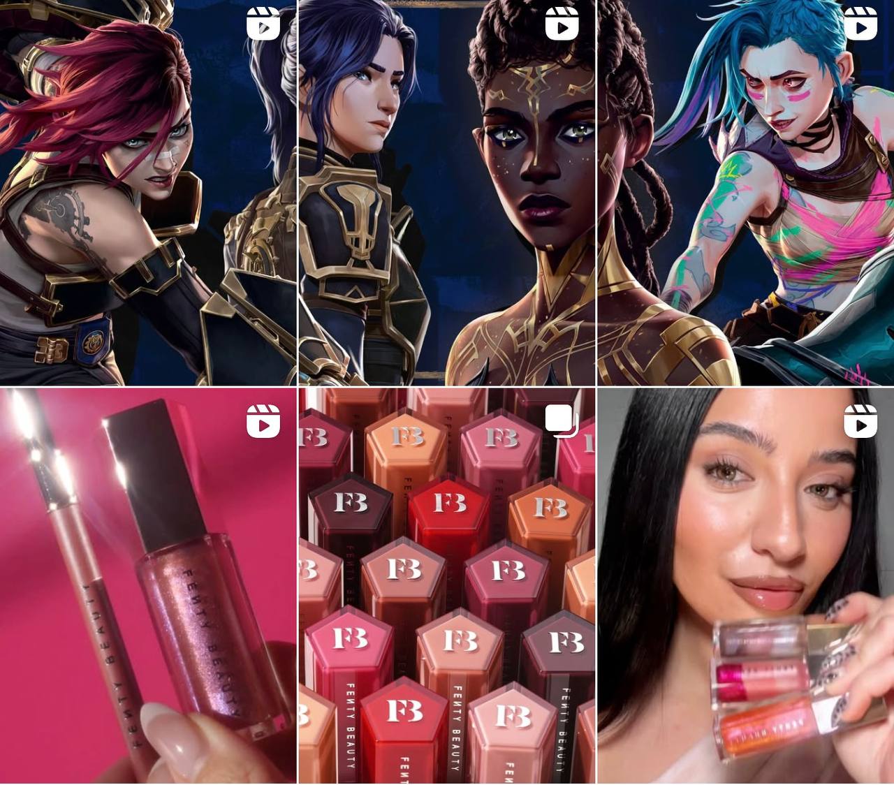 Fenty Beauty x Arcane Collection 2025