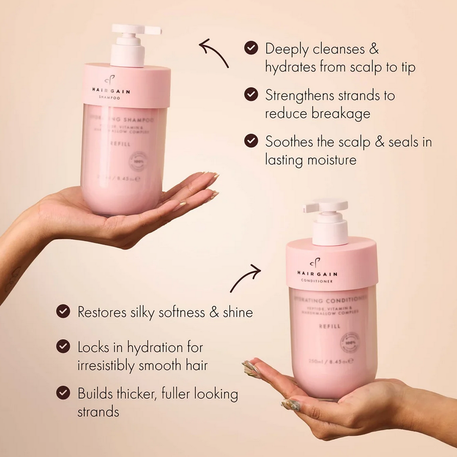Hair Gain Hydrating Shampoo & Conditioner Hair Gain Hydrating Shampoo & Conditioner