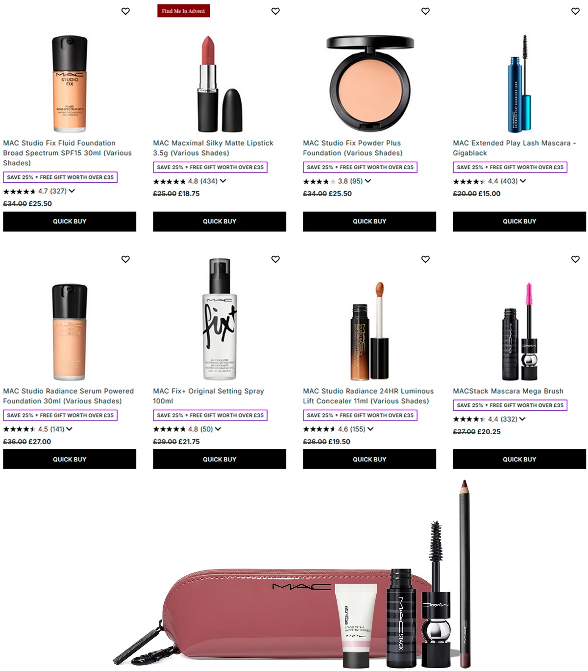 25% off MAC at Lookfantastic 25% off MAC at Lookfantastic