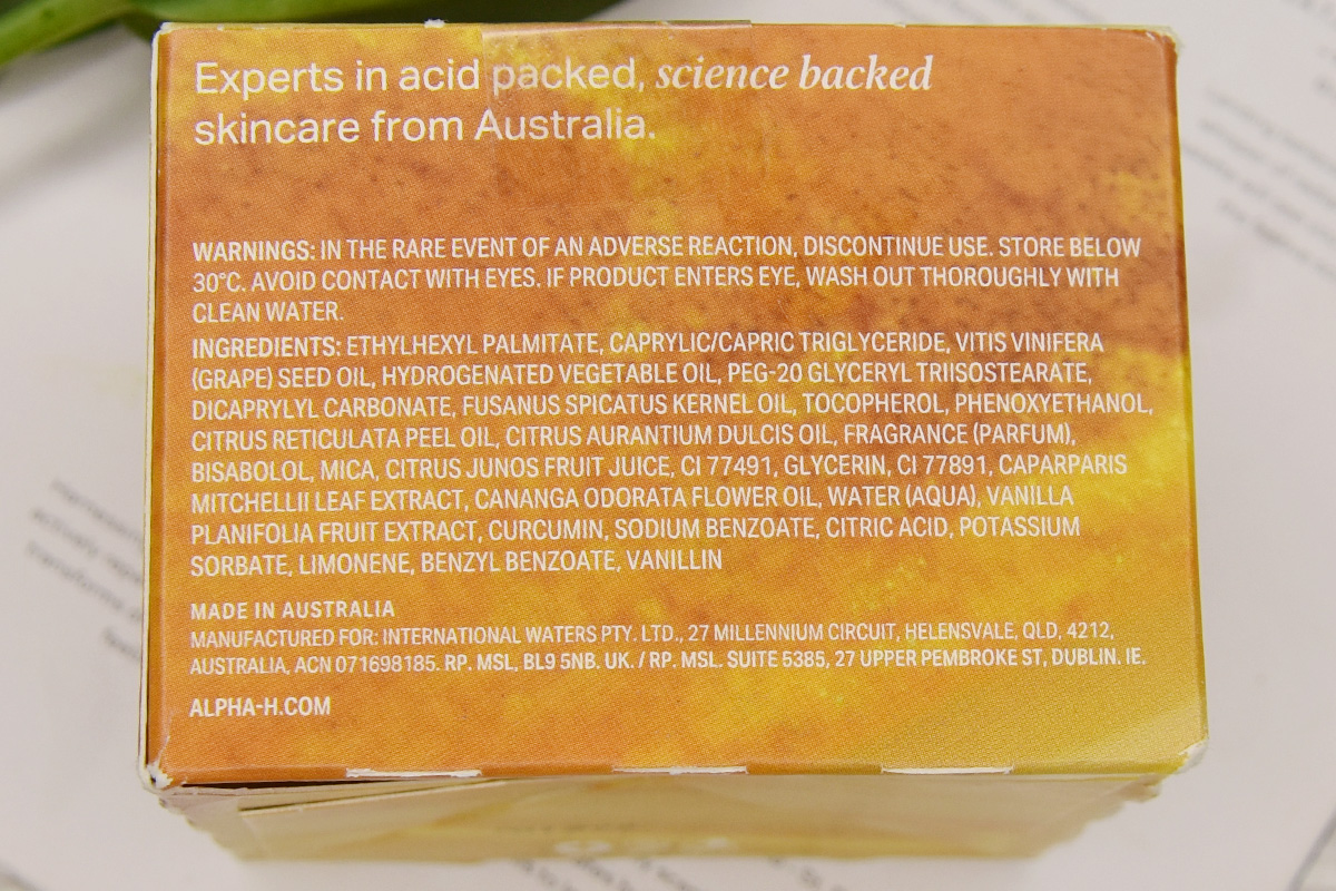 Alpha-H Melting Moment Cleansing Balm Orange Creme Brulee Alpha-H Melting Moment Cleansing Balm Orange Creme Brulee