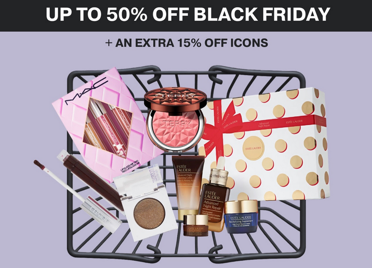 Up to 50% off Black Friday at BEAUTY BAY