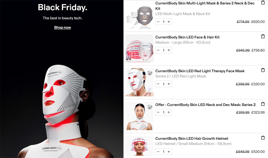 20% off sitewide at CurrentBody