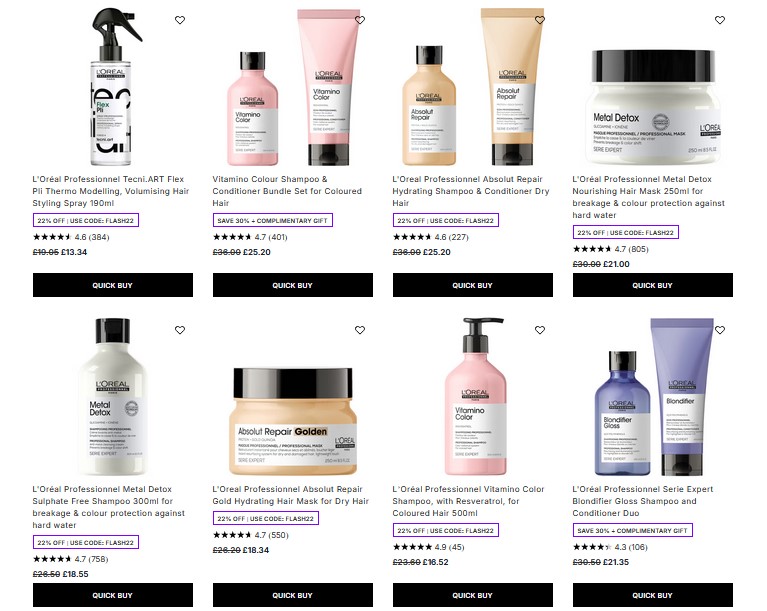 30% off L'Oréal Professionnel 30% off L'Oréal Professionnel