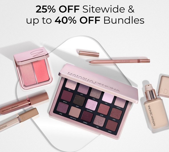 Black Friday rewards presale at Natasha Denona: 25% off sitewide & up to 40% off bundles