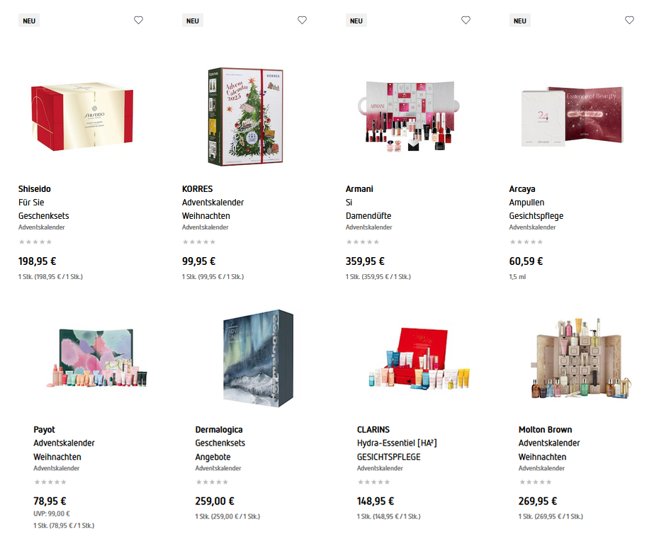 22% off Advent Calendars at Parfumdreams (DE) 22% off Advent Calendars at Parfumdreams (DE)