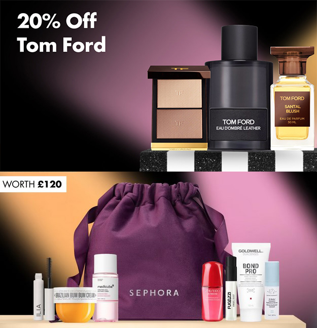 20% off Tom Ford at Sephora UK