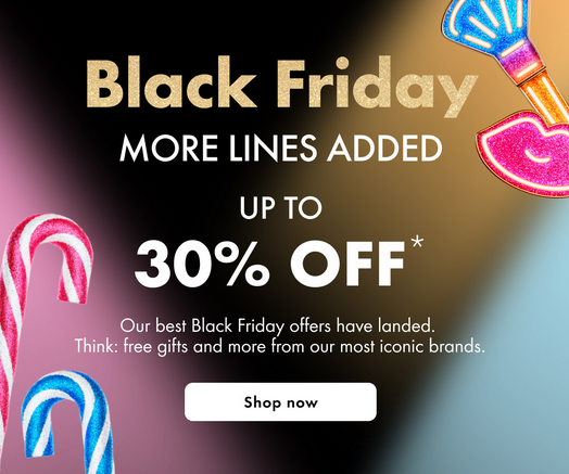 Up to 30% off sale at Sephora UK. More lines added