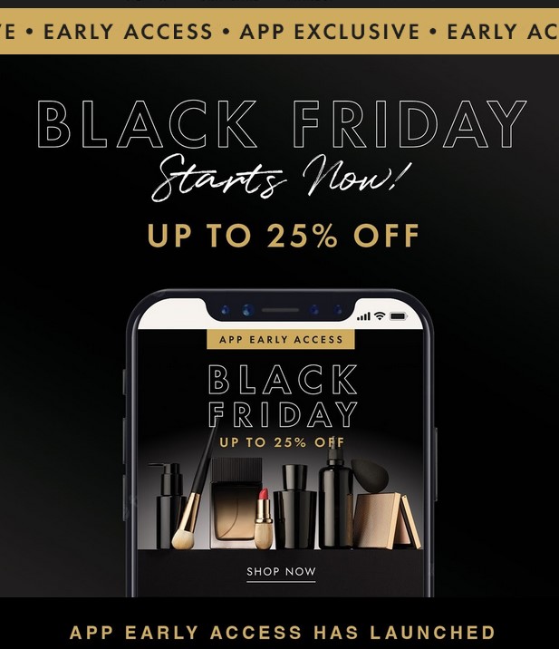 Up to 25% off at Space NK with early access in the app