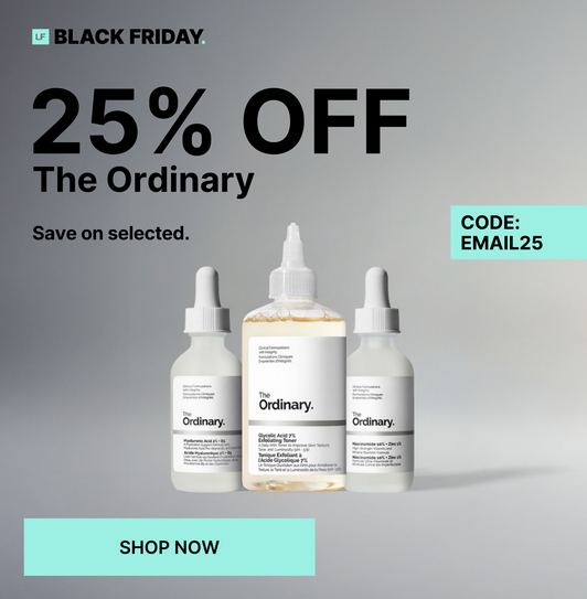 25% off The Ordinary at Lookfantastic