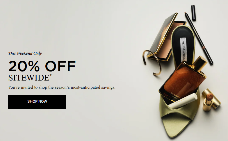 20% off sitewide at Victoria Beckham Beauty 20% off sitewide at Victoria Beckham Beauty