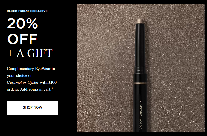 20% off sitewide at Victoria Beckham Beauty