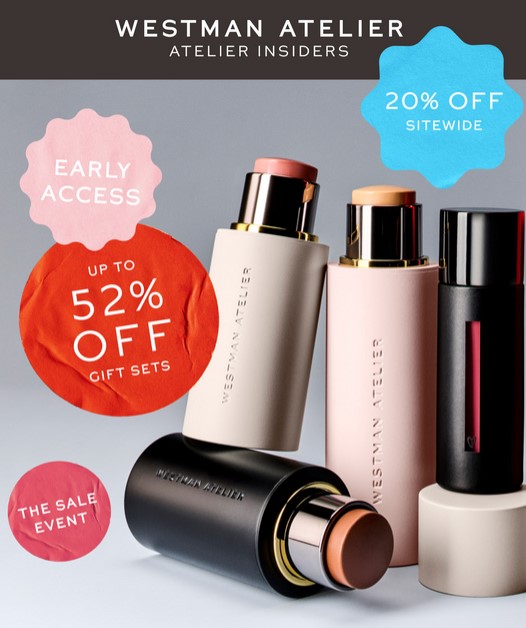 20% off sitewide at Westman Atelier