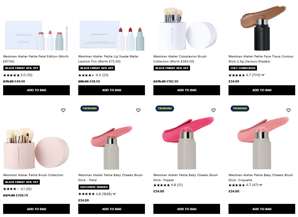 30% off Westman Atelier at Cult Beauty