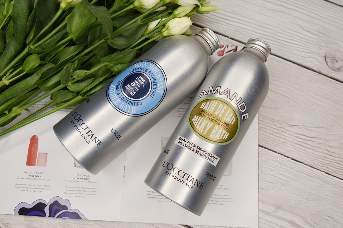L'Occitane Shea Bubble Bath and L'Occitane Almond Milky Bath Review L'Occitane Shea Bubble Bath and L'Occitane Almond Milky Bath Review