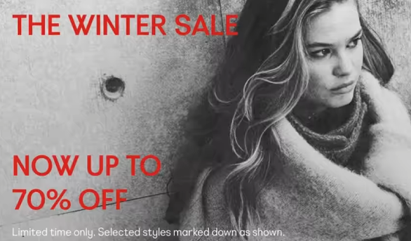 Up to 70% off sale at ASOS