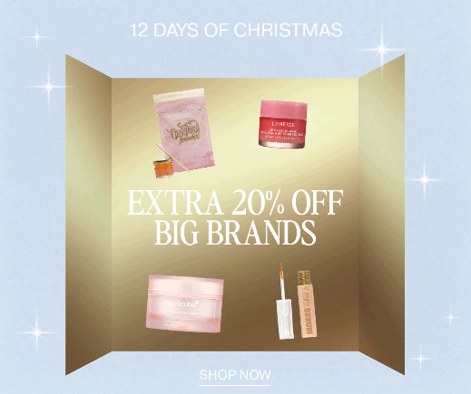 Extra 20% off big brands that are already up to 30% off at BEAUTY BAY when you spend £60