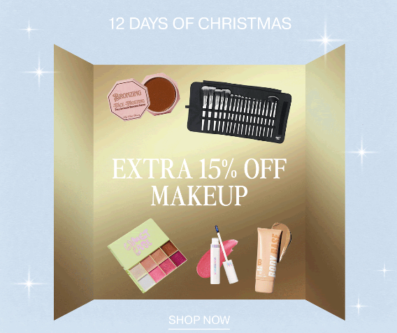 Up to 60% off Makeup at BEAUTYBAY