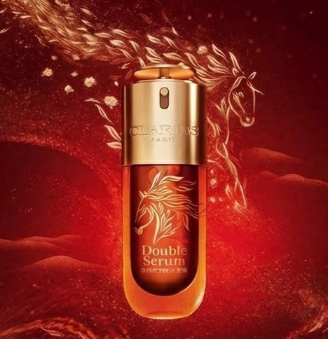 First look of the Clarins Lunar New Year 2026 Double Serum
