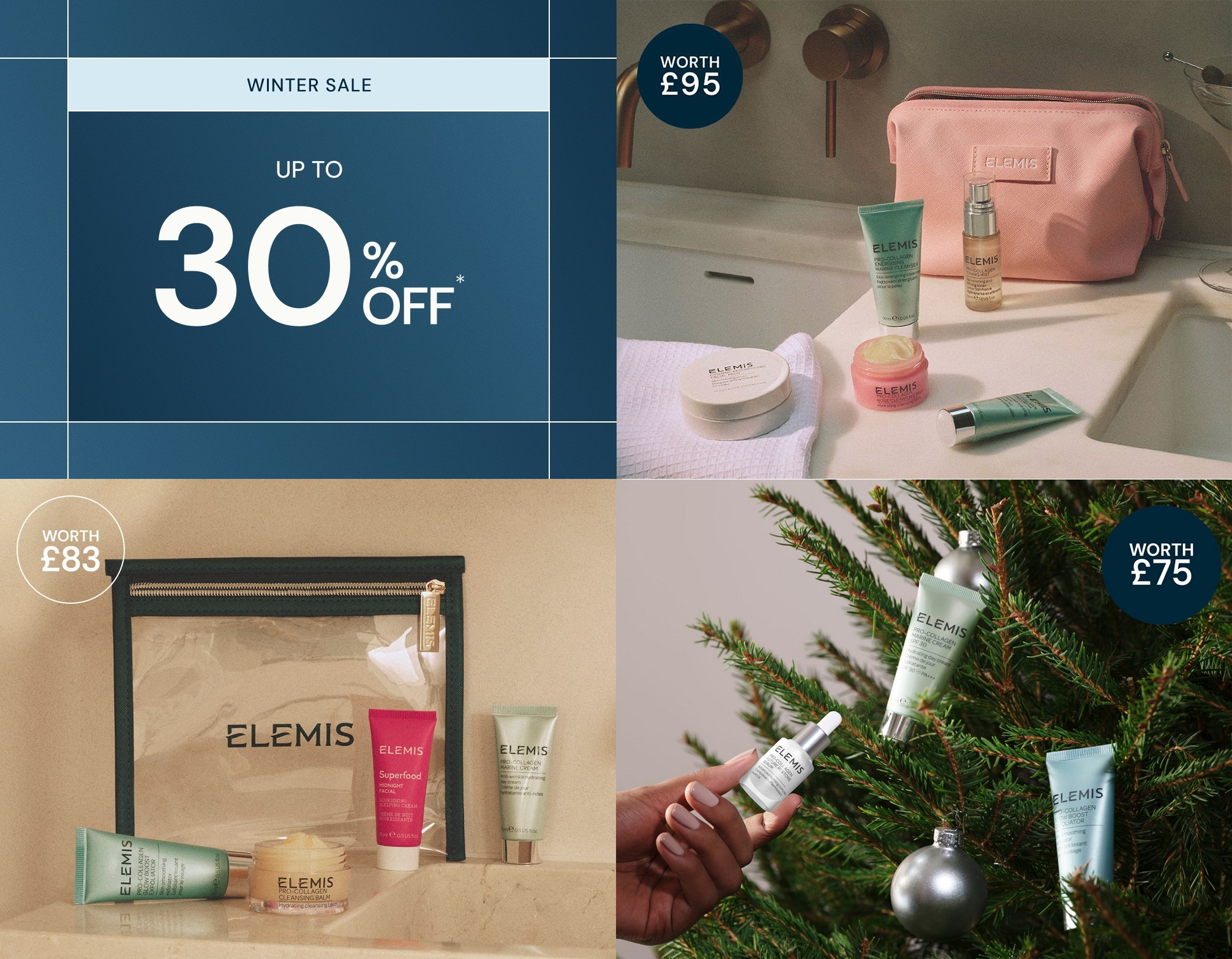 Up to 30% off sale at Elemis + Free Gifts Up to 30% off sale at Elemis + Free Gifts