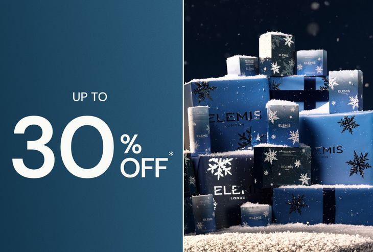 Up to 30% off sale at Elemis