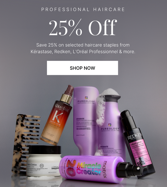 25% off selected Haircare at Lookfantastic